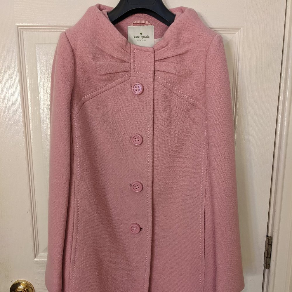 Kate Spade Pink Coat - Etta  - Wool